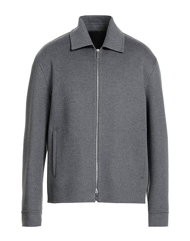 FERRAGAMO Cappotto Antracite 85% Lana Vergine, 15% Cachemire