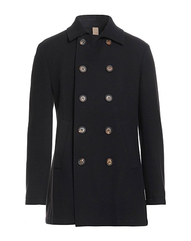 ELEVENTY Coat Midnight blue 80% Wool, 20% Polyamide