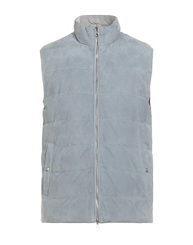 ELEVENTY Vest Grey Lambskin