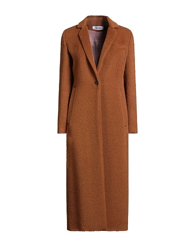 ANNIE PARIS Coat Camel 70% Alpaca wool, 30% Virgin Wool