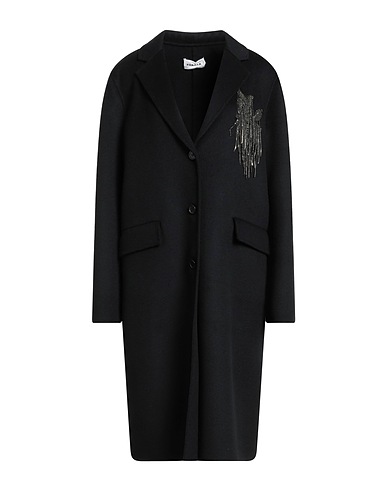 P.A.R.O.S.H. Coat Black 100% Wool