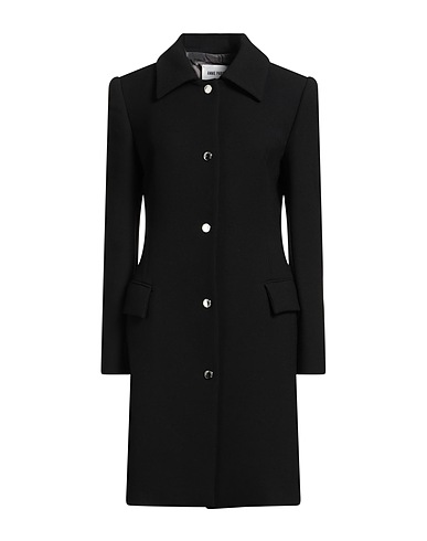 ANNIE PARIS Mantel Schwarz 75% Wolle, 25% Polyamid