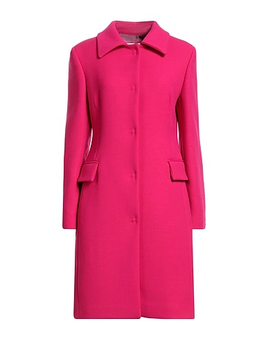 ANNIE PARIS Coat Fuchsia 75% Wool, 25% Polyamide