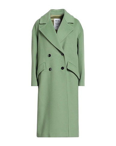 ANNIE PARIS Coat Light green 70% Virgin Wool, 20% Polyamide, 10% Cashmere