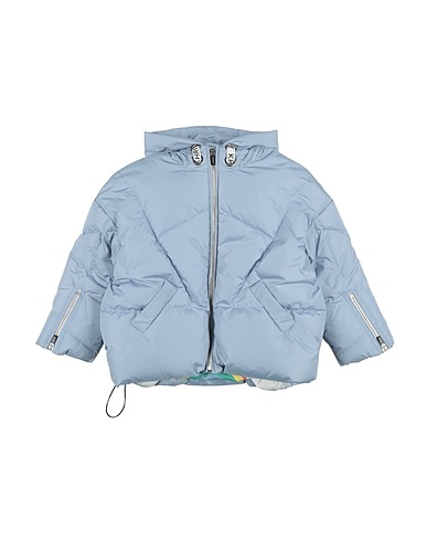 KHRISJOY Piumino Celeste 75% Poliestere, 19% Acrilico, 6% Poliuretano