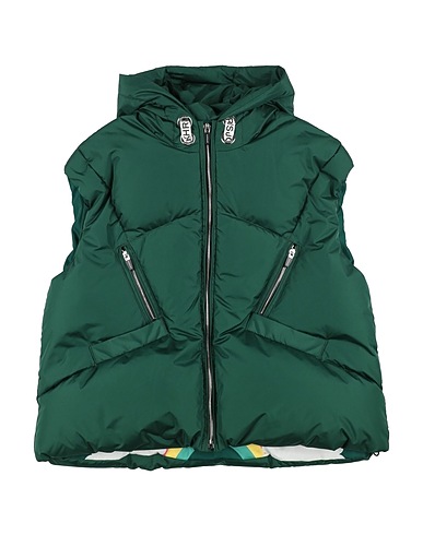 KHRISJOY Vest Dark green 75% Polyester, 19% Acrylic, 6% Polyurethane
