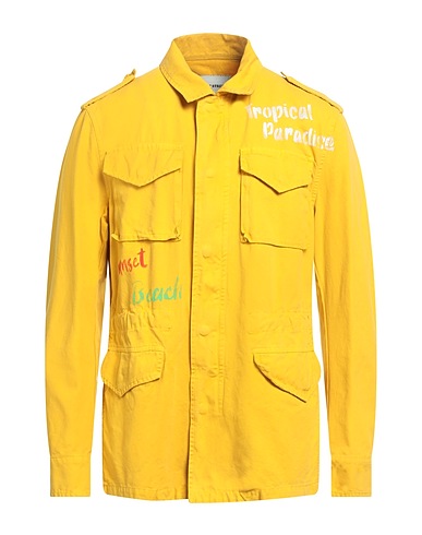 FRONT STREET 8 Jacket Yellow 100% Cotton