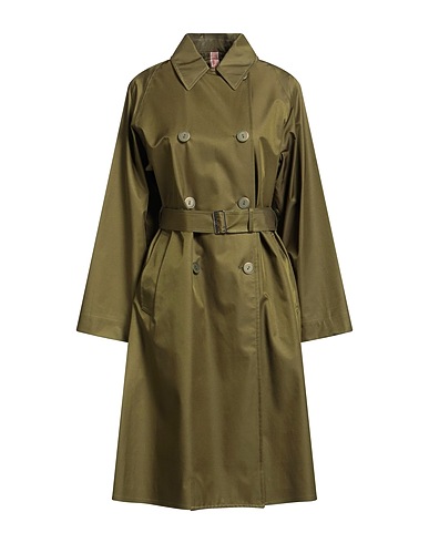 DUNO Double breasted pea coat Military green 60% Cotton, 40% Polyester