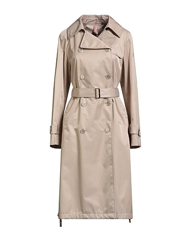 DUNO Double breasted pea coat Beige 60% Cotton, 40% Polyester, Acrylic