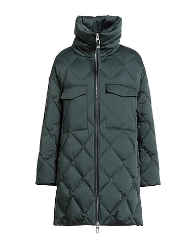 DUNO Shell  jacket Dark green 42% Wool, 40% Viscose, 18% Polyester