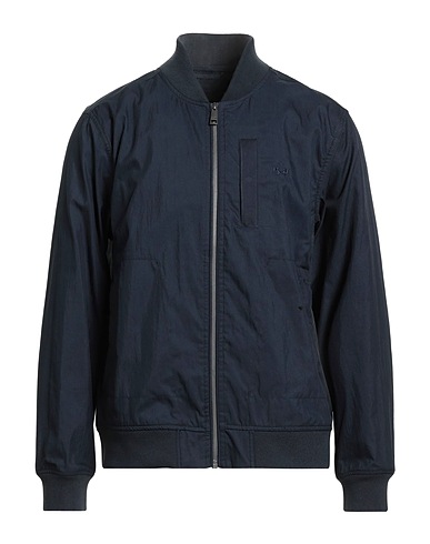 LA MARTINA Jacket Navy 70% Cotton, 30% Polyamide
