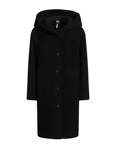 COLMAR Coat Black 60% Polyester, 25% Acrylic, 12% Virgin Wool, 3% Elastane