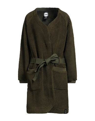 COLMAR REVOLUTION Teddy Coat YOSUKE AIZAWA Military green 54% Acrylic, 46% Polyester