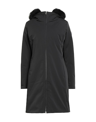 COLMAR Shell jacket Black 50% Polyester, 46% Polyamide, 4% Elastane