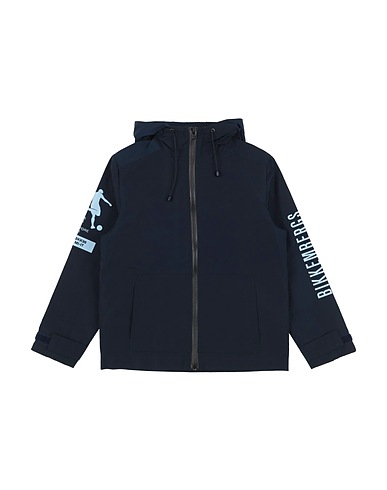 BIKKEMBERGS Jacket JUNIOR Midnight blue 51% Polyamide, 42% Polyester, 7% Elastic fibres