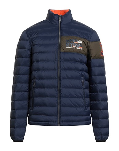 LA MARTINA Shell jacket Navy blue 100% Polyamide