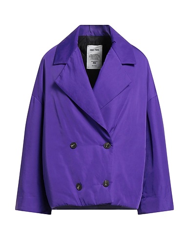 ANNIE PARIS Coat Purple 100% Polyester
