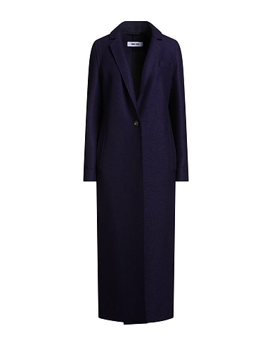 ANNIE PARIS Cappotto Viola scuro 100% Lana Vergine