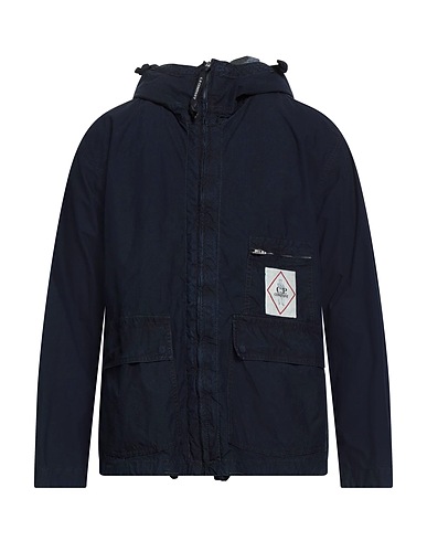 C.P. COMPANY Jacket Midnight blue 67% Cotton, 33% Polyamide