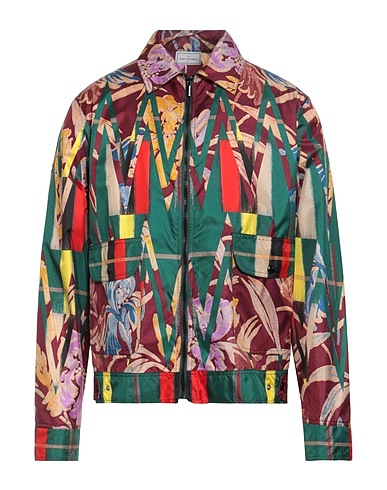 PIERRE-LOUIS MASCIA Jacket Burgundy 100% Silk