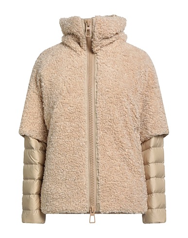 DUNO Teddy Coat Beige 100% Polyester, Polyamide