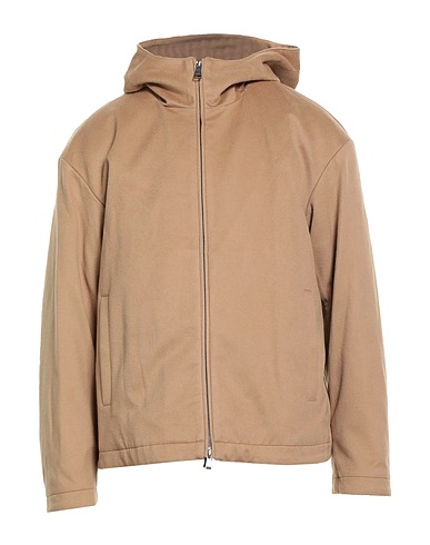 ADD Coat Camel 100% Virgin Wool