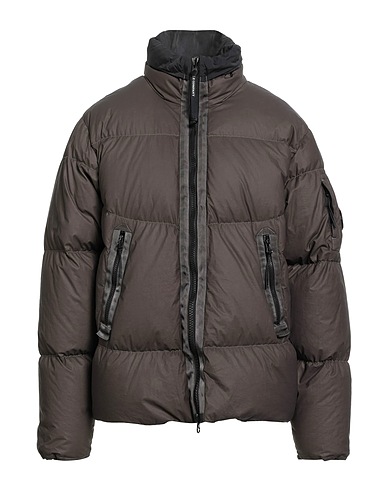 C.P. COMPANY Shell jacket Dark brown 100% Polyamide