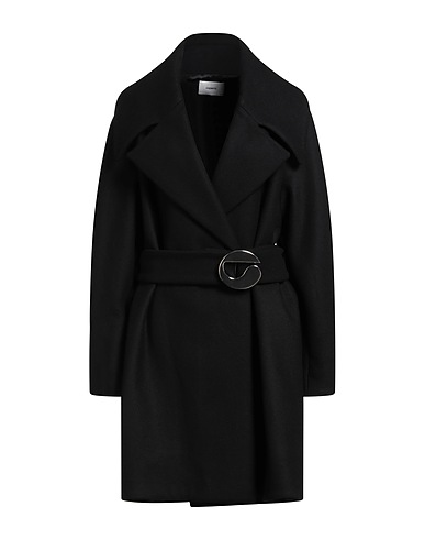 COPERNI Mantel Schwarz 80% Wolle, 18% Polyamid, 2% Andere Fasern