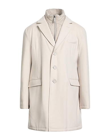HERNO Coat Beige 100% Virgin Wool