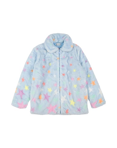 STELLA McCARTNEY KIDS Teddy Coat Sky blue 100% Polyester