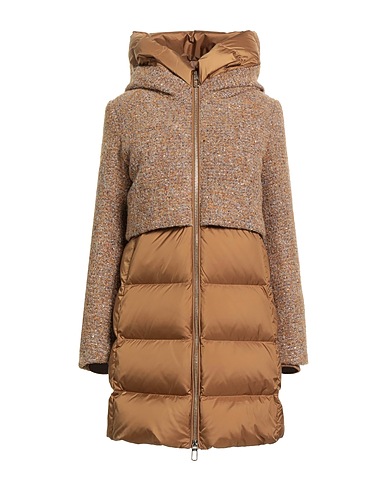 DUNO Shell jacket Camel 48% Virgin Wool, 19% Polyamide, 12% Mohair wool, 12% Alpaca wool, 9% Silk