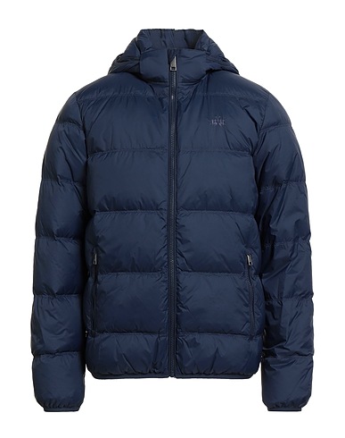 LA MARTINA Shell jacket BLU NAVY 100% Polyamide