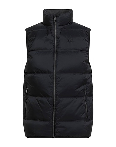 LA MARTINA Gilet NERO 100% Polyester