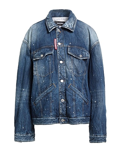 DSQUARED2 Denim jacket Blue 100% Cotton