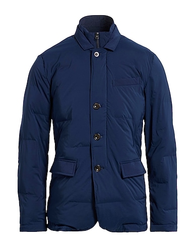 HACKETT Shell jacket BLU NAVY 90% Polyester, 10% Elastane
