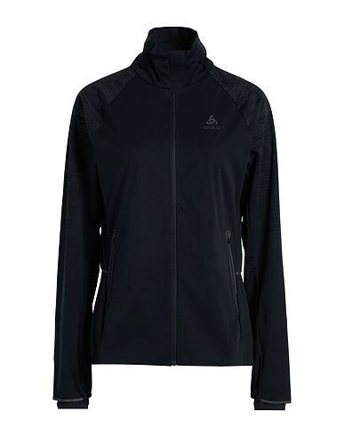 ODLO Jacket Black 100% Polyester, Elastane