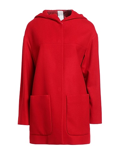 CHIARULLI Coat Red 80% Virgin Wool, 20% Polyamide