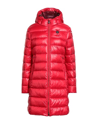 BLAUER. Shell jacket Red 100% Polyamide