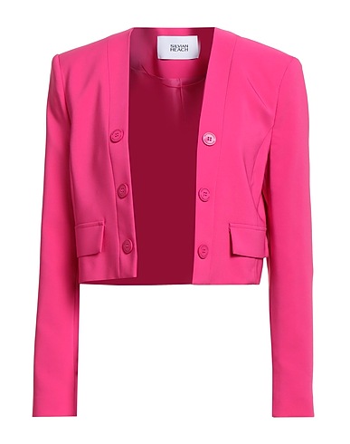 SILVIAN HEACH Jacket Fuchsia 90% Polyester, 10% Elastane