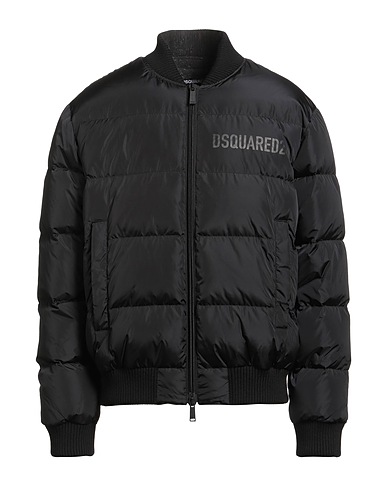 DSQUARED2 Shell  jacket Black 100% Polyamide