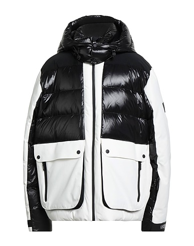 MACKAGE Shell jacket White 100% Recycled nylon, Elastane
