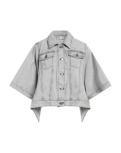 MOTEL Denim jacket Grey 100% Cotton