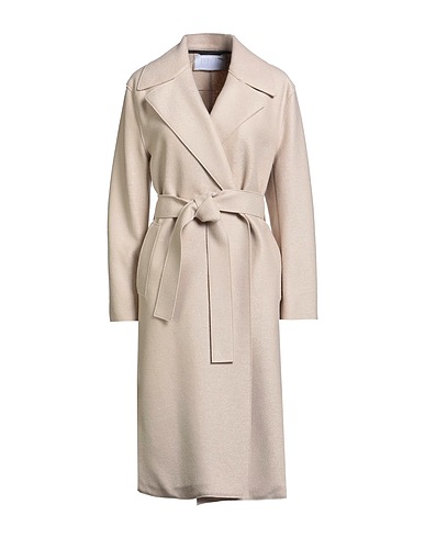 HARRIS WHARF LONDON Coat Beige 100% Virgin Wool