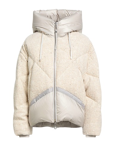 DUNO Shell jacket Ivory 49% Virgin Wool, 19% Polyamide, 12% Mohair wool, 12% Alpaca wool, 8% Silk