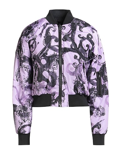 VERSACE JEANS COUTURE Bomber Lilac 100% Polyester, Elastane