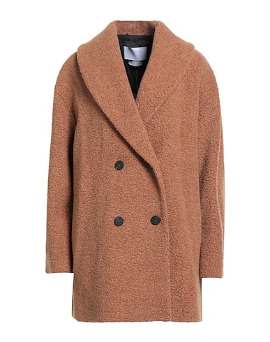 HARRIS WHARF LONDON Fausse fourrure Marron 64% Laine, 23% Polyamide, 8% Polyester, 5% Autres fibres