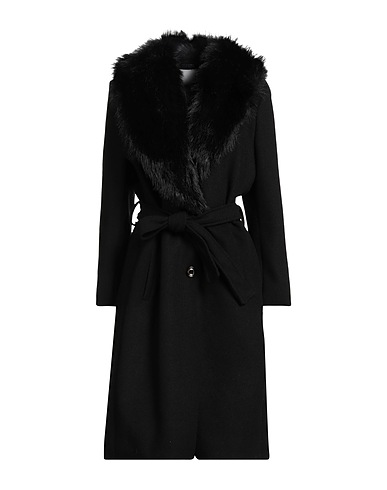 GRETHA Milano Coat Black 100% Polyester