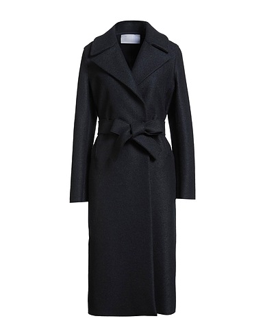 HARRIS WHARF LONDON Coat Midnight blue 100% Virgin Wool