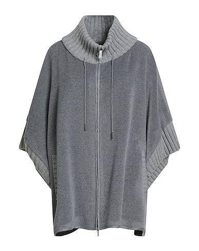 FABIANA FILIPPI Coat Grey 100% Virgin Wool