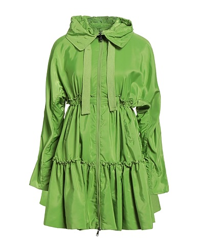 NO SECRETS Full-length jacket Light green 100% Polyester